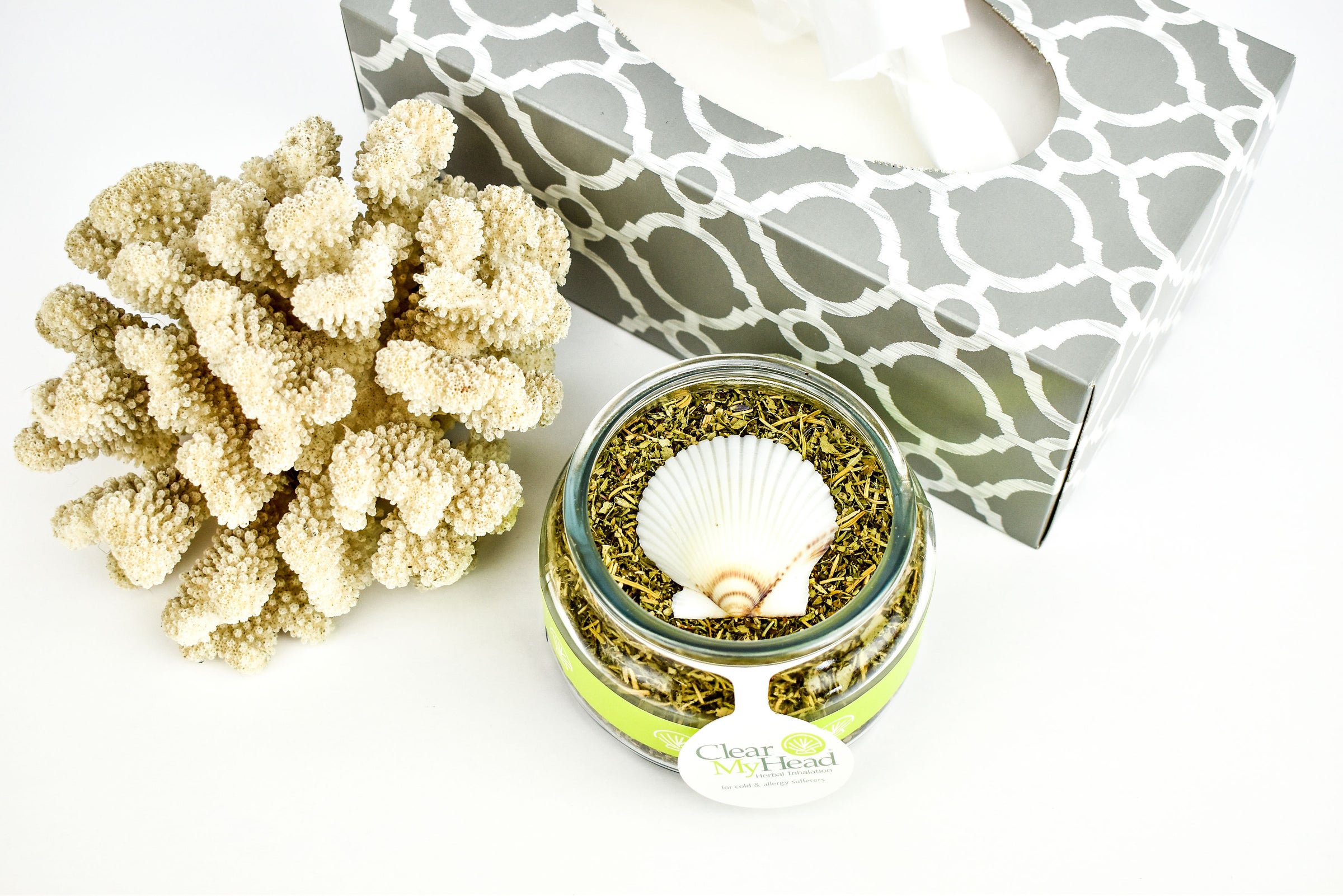 Clear My Head Jar for Sinus and Fatigue | Clear My Head